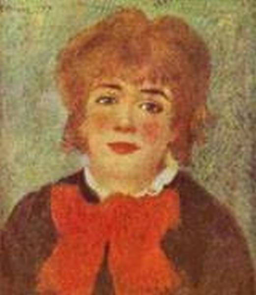 Portrait of the actress jeanne samary 1877 xx comedie francaise paris